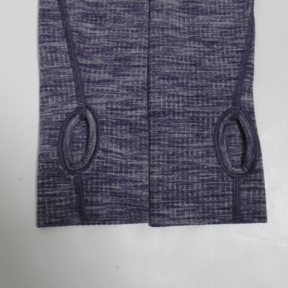 Lululemon Run Swiftly Tech Long Sleeve Crew Space Dye Heathered Cadet Blue 6 - Picture 12 of 12